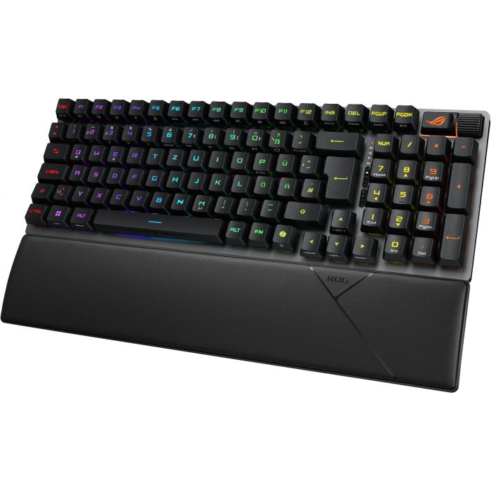 Asus ROG Strix Scope II 96 RX Wireless BLK Teclado Gaming 96% Inalámbrico/Alámbrico USB+RF+BT Óptico RGB Negro 2