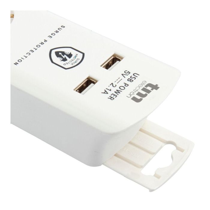 Regleta Enchufes 6 Tomas con Interruptor TM Electron TMUAD306 14