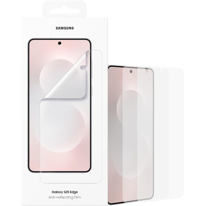Samsung EF-US937 Protector de pantalla anti-reflejante para Galaxy S25 Edge - Anti-huellas, Transparente (2 unidades) 0 Samsung EF-US937 Protector de pantalla anti-reflejante para Galaxy S25 Edge - Anti-huellas, Transparente (2 unidades) 0