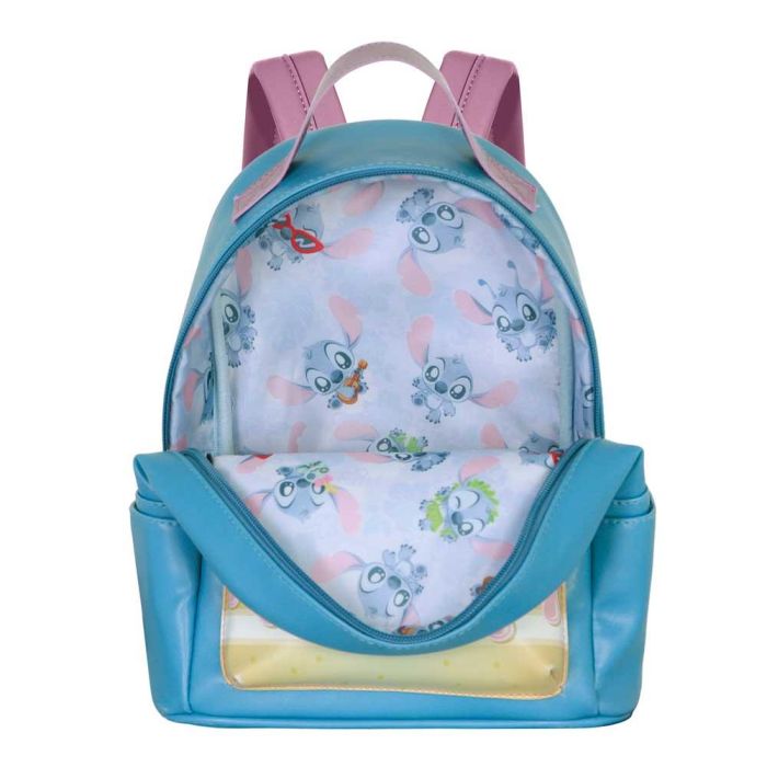 Mochila Heady Pequeña Cake Disney Lilo y Stitch Azul 3