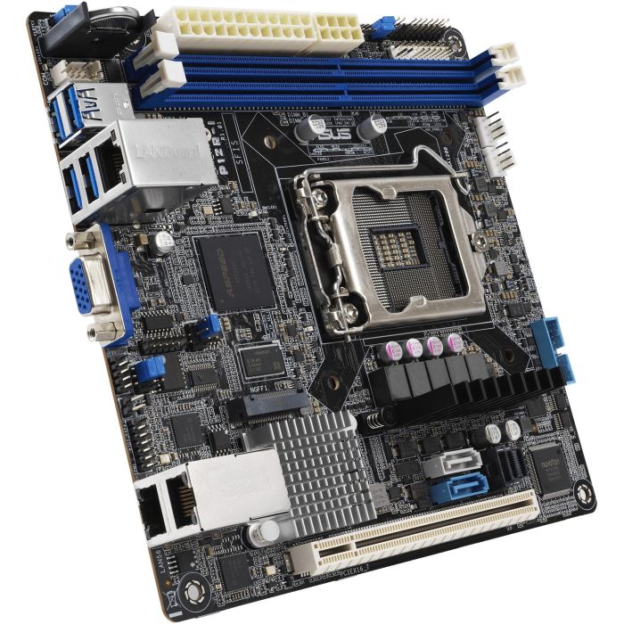 ASUS P12R-I/ASMB10 Mini-ITX Placa Base con 1x LGA 1200 DDR4 2x1G