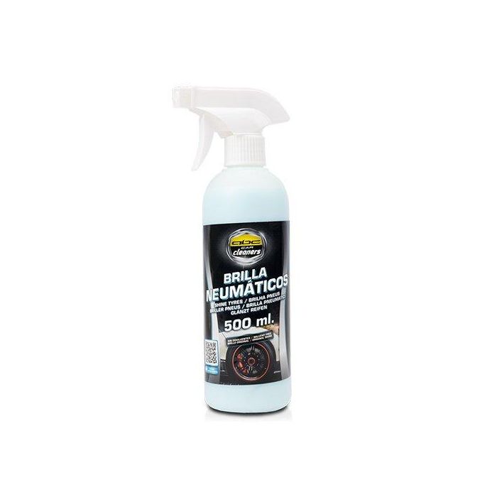 Brillo para Neumáticos MOT50006 500ml Sin Disolventes Efecto Negro Mojado Intenso Larga Duración Anti-Agrietamiento y Descolorido 1