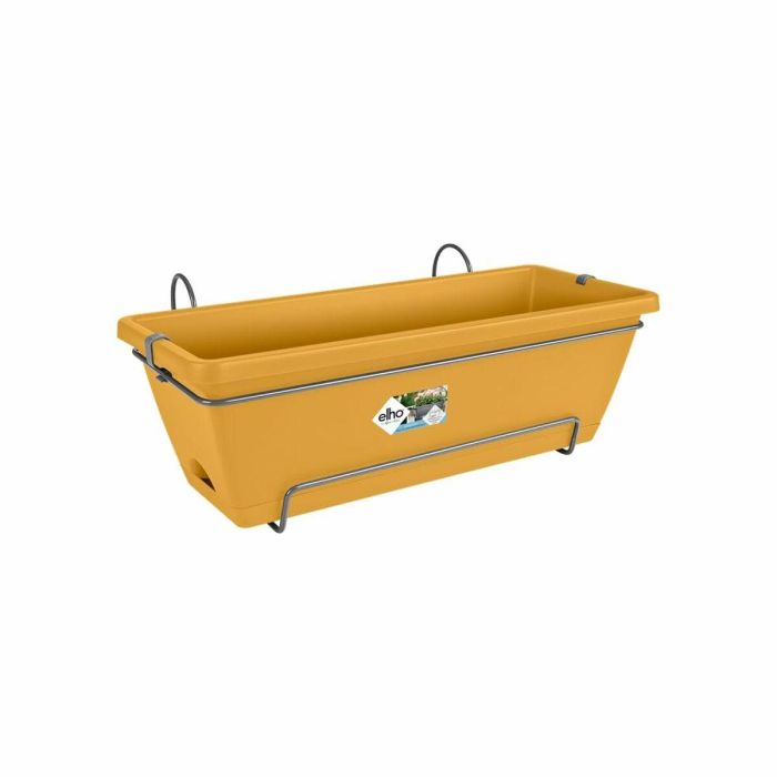 Elho ELH8711904530150 Jardinera Balcón Barcelona Allin1 50 - Amarillo - L 50 x An 28 x Al 19 cm - 100% Reciclado 1 Elho ELH8711904530150 Jardinera Balcón Barcelona Allin1 50 - Amarillo - L 50 x An 28 x Al 19 cm - 100% Reciclado 1