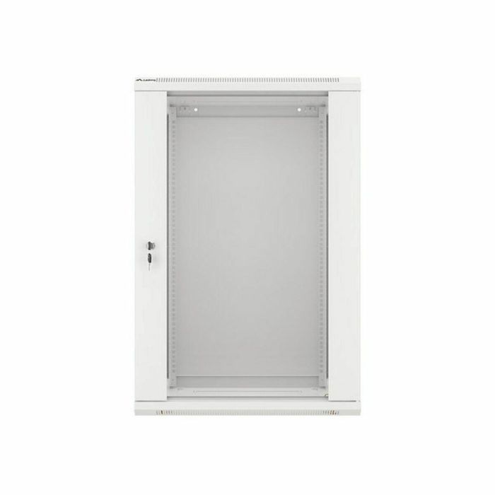 Lanberg WF01-6418-10S Armario Rack de Pared 18U, Color Gris, 60 kg de Capacidad Máxima 18 Lanberg WF01-6418-10S Armario Rack de Pared 18U, Color Gris, 60 kg de Capacidad Máxima 18