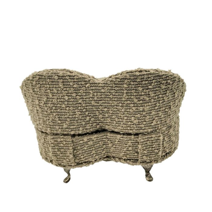 Caja-Joyero Versa Gris Poliéster Metal Espejo Madera MDF 16 X 13,5 X 16 CM Sofá 1 Caja-Joyero Versa Gris Poliéster Metal Espejo Madera MDF 16 X 13,5 X 16 CM Sofá 1