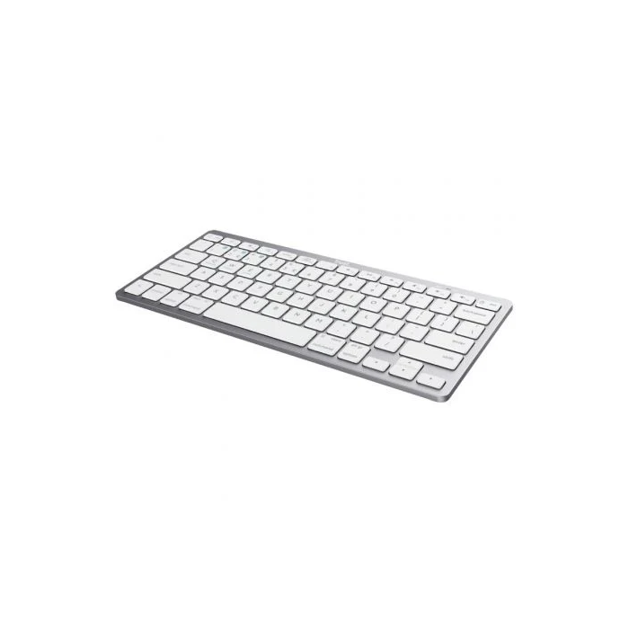 Trust Teclado Basics Bluetooth para PC, Tablet y Smartphone, Blanco-Plata Trust Teclado Basics Bluetooth para PC, Tablet y Smartphone, Blanco-Plata