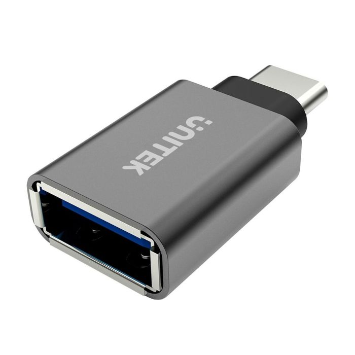 Adaptador USB-C a USB Unitek Y-A025CGY Adaptador USB-C a USB Unitek Y-A025CGY