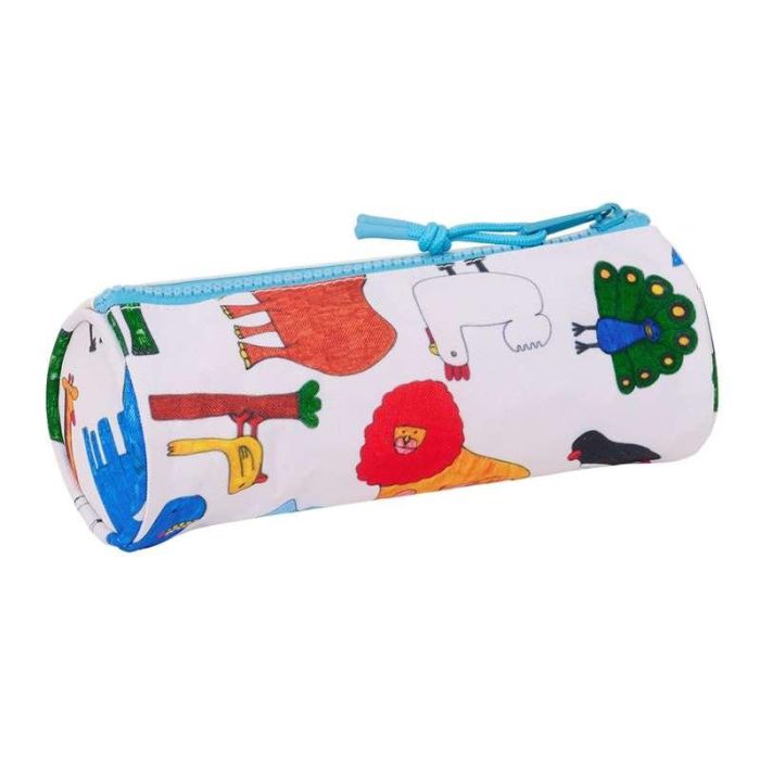 Estuche Escolar Algo de Jaime Blanco 20 x 7 x 7 cm 0 Estuche Escolar Algo de Jaime Blanco 20 x 7 x 7 cm 0