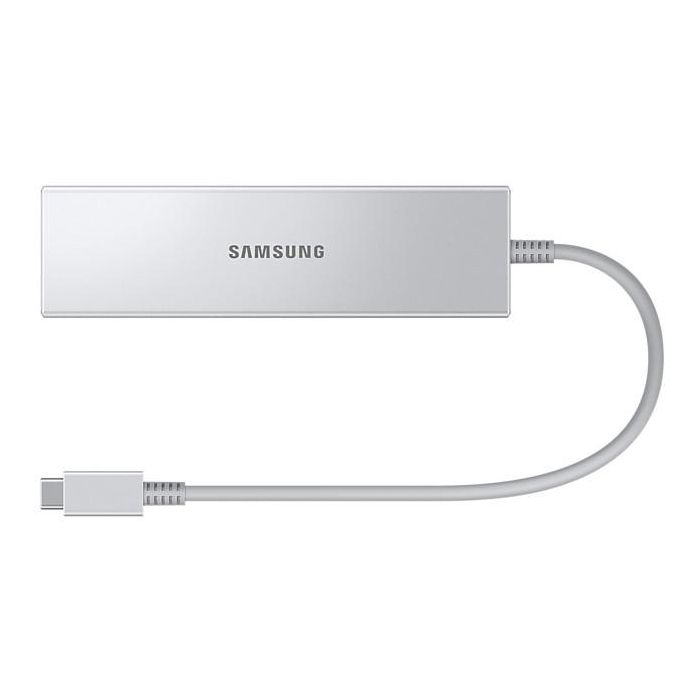 Samsung EE-P5400 Multiport Adapter 5-in-1, Conexiones Múltiples USB-C a HDMI/USB/SD/MicroSD, Plata 1