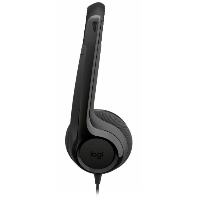 Logitech H390 Auriculares Estéreo con Micrófono USB-C para PC/Portátil, Supresión Ruido, Controles en línea, Negro 2