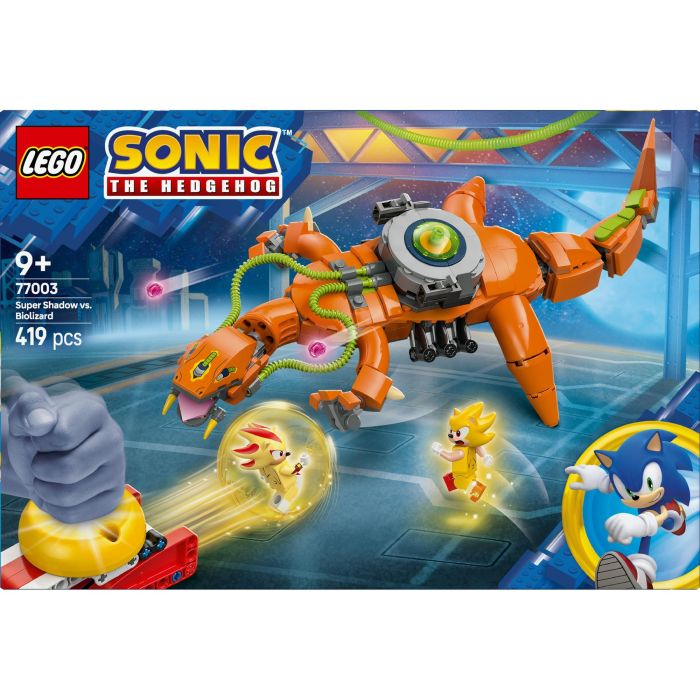 LEGO 77003 Set Construcción Sonic The Hedgehog Super Shadow Vs Biolizard, Esfera Velocidad, Minifiguras Super Sonic +9 Años 11 LEGO 77003 Set Construcción Sonic The Hedgehog Super Shadow Vs Biolizard, Esfera Velocidad, Minifiguras Super Sonic +9 Años 11