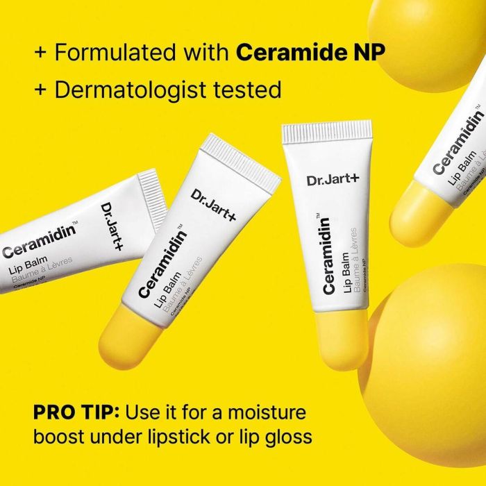 Dr.Jart+ CERAMIDIN Bálsamo Labial Hidratante 7 ml para Labios Secos con Ceramida NP 3