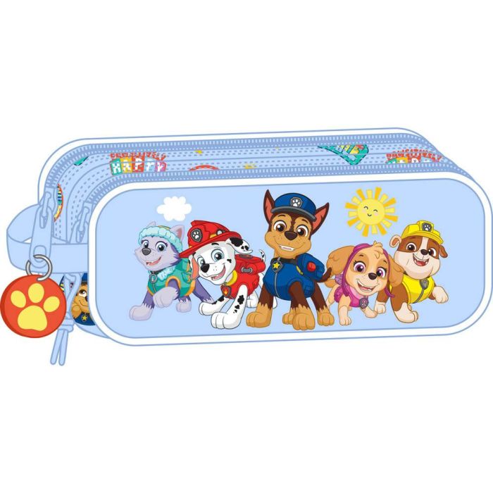 Estuche Escolar The Paw Patrol Sunshine Azul (21 x 8 x 6 cm)