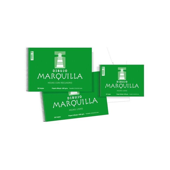 Bloc De Dibujo Zorrilla Marquilla Con Espiral Liso 4º 100G 20H (Set de 20)