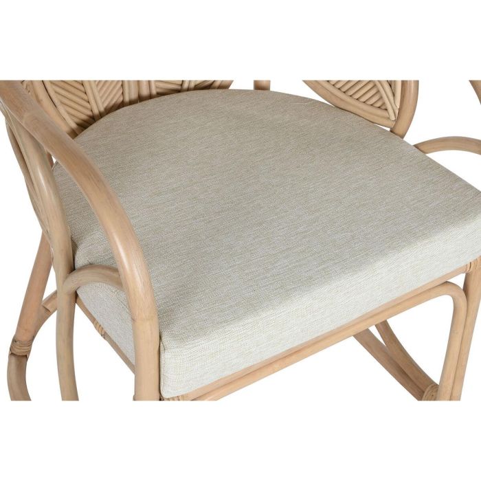 Silla de Comedor Home ESPRIT Natural Ratán 63 x 68 x 81 cm 4