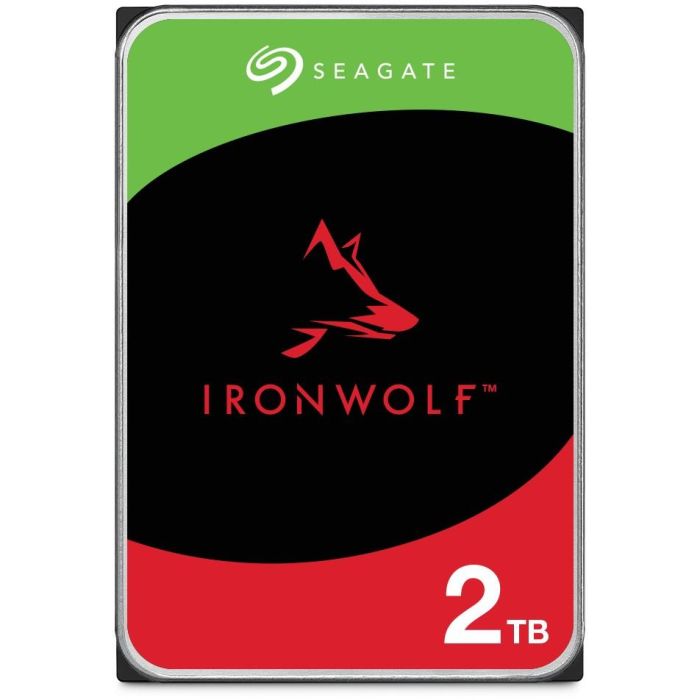 Seagate ST2000VN003 Disco Duro Interno IronWolf 2 TB 3.5" SATA III 5400 RPM 256 MB para NAS