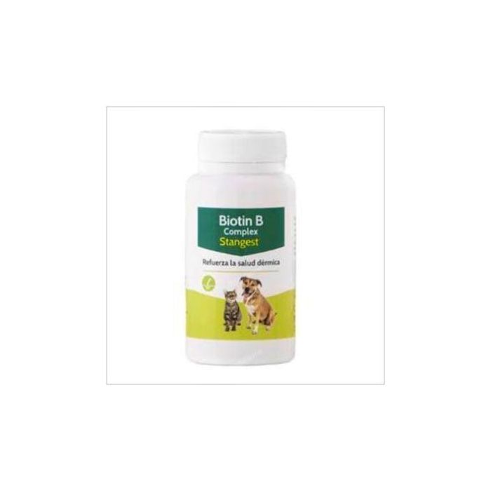 Stangest Biotin B Complex 100 Comprimidos Suplemento Dermatológico para Piel y Pelo con Biotina y Vitaminas B