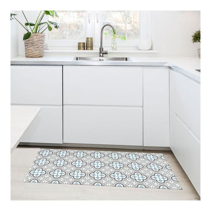 Croma Collection Alfombra Vinílica Hidra Topo Antideslizante Lavable 50 x 110 cm Interior Exterior PVC 1