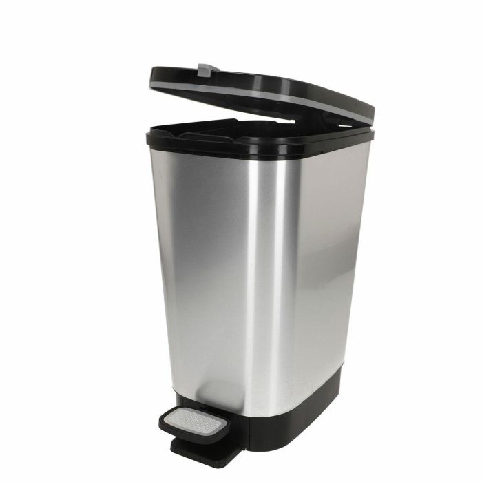 Cubo de basura Curver Gris Plástico 6 L (5 Unidades) 6 Cubo de basura Curver Gris Plástico 6 L (5 Unidades) 6