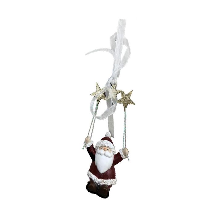 Figura Navidad Tradicional DKD Home Decor 4 x 13.5 x 6.5 cm (6 Unidades) 2