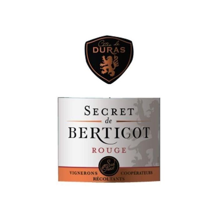 Secret Berticot 2017 Côtes de Duras - Vino tinto del Sudoeste x1 1