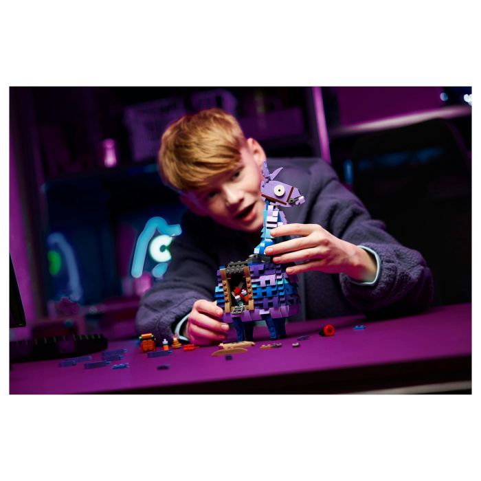 Lego Fortnite 77071 Llama de Suministros Minifigura Inspirada en el Videojuego para Adolescentes