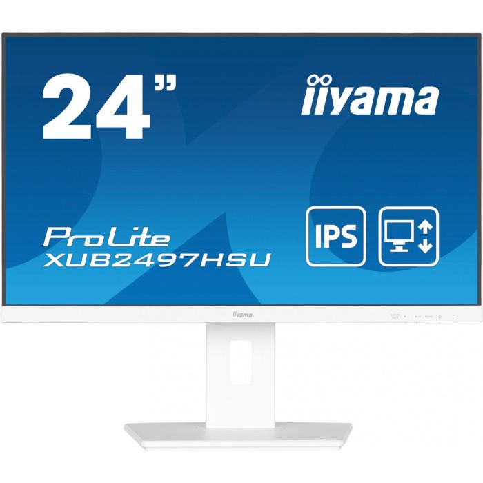 Iiyama ProLite XUB2497HSU-W2 Monitor 24" Full HD IPS 100Hz, Blanco 1