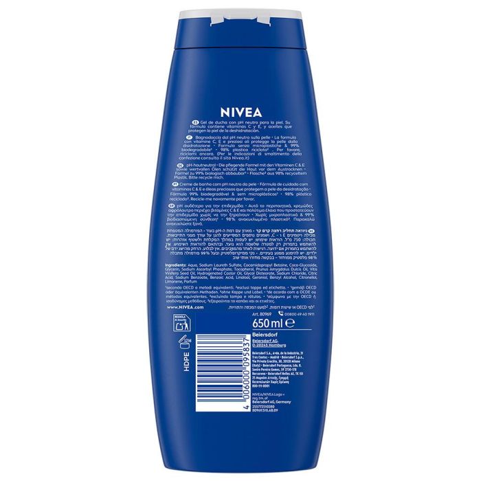 Nivea Care Gel-Cream 650 ml Hidratante Facial y Corporal 1