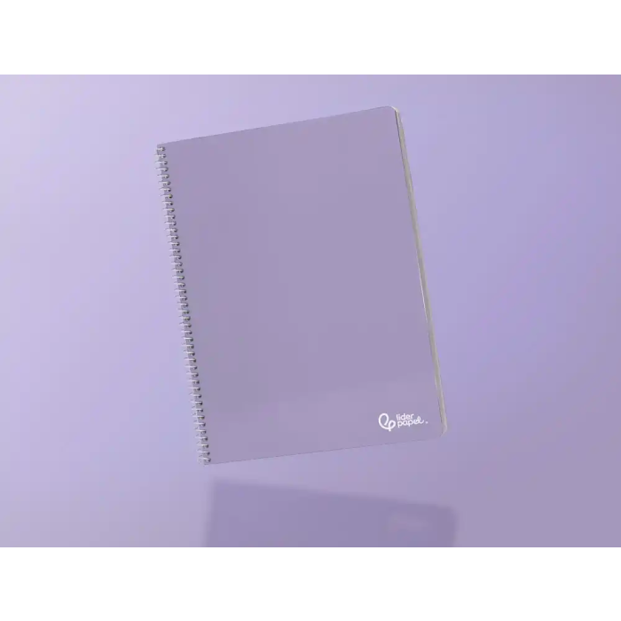 Liderpapel Cuaderno Espiral Smart A4 Tapa Blanda 80 Hojas 75gr Pauta 3,5mm Con Margen Colores Surtidos 7