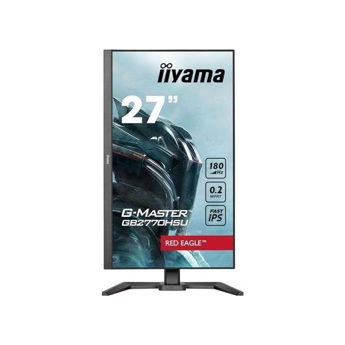 Iiyama GB2770HSU-B6 Monitor Gaming 27" Full HD IPS, 180Hz, 0.2ms, Altavoces, USB 3.2, HDMI, DisplayPort, Negro 1 Iiyama GB2770HSU-B6 Monitor Gaming 27" Full HD IPS, 180Hz, 0.2ms, Altavoces, USB 3.2, HDMI, DisplayPort, Negro 1