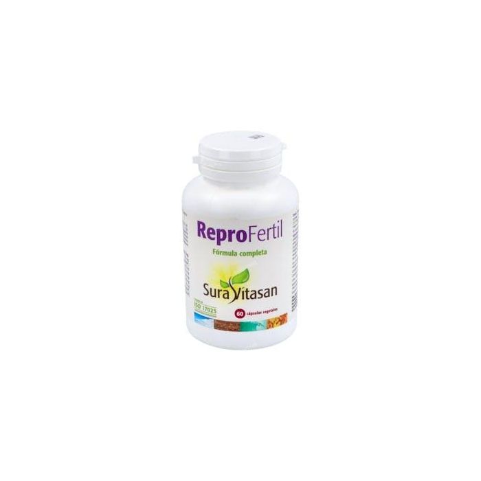 SURA VITASAN Reprofertil 60 Cápsulas | Fertilidad y Reproducción | Con Zinc, Selenio y Antioxidantes