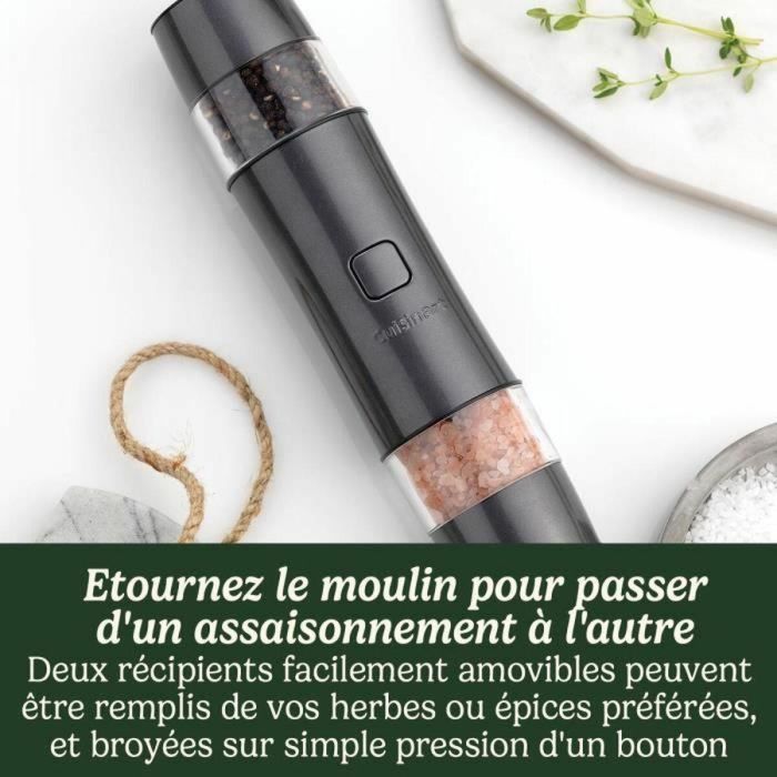 Cuisinart Salero y Pimentero SG6BE Automático Recargable Azul Medianoche 4