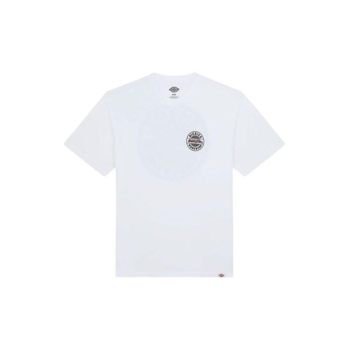 Camiseta de Manga Corta Hombre Dickies Circle Ss Blanco 10 Años 0 Camiseta de Manga Corta Hombre Dickies Circle Ss Blanco 10 Años 0