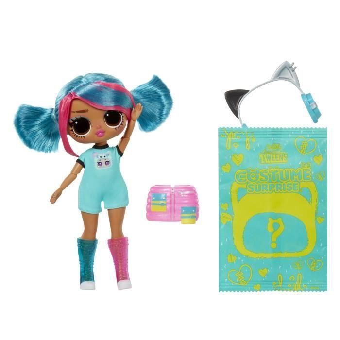 LOL Surprise - Muñeca disfraz Tweens - Emma Emo - Muñeca 17cm + animal hinchable - Sorpresa por descubrir 4