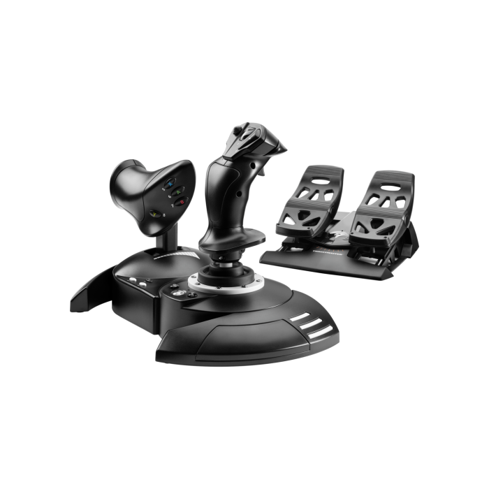 Thrustmaster T.Flight Full Kit X Palanca de Mando USB Analógico/Digital PC, Xbox Negro