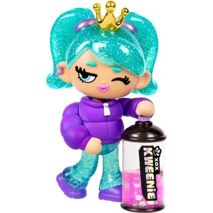 Pack de muñecas - XOX KWEENIE - Serie Fearless - 13 cm - 3 muñecas incluidas - Acabados únicos 3