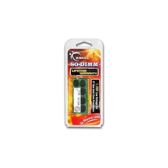 G.Skill DDR3 4GB PC3-12800 CL11 1.35V
