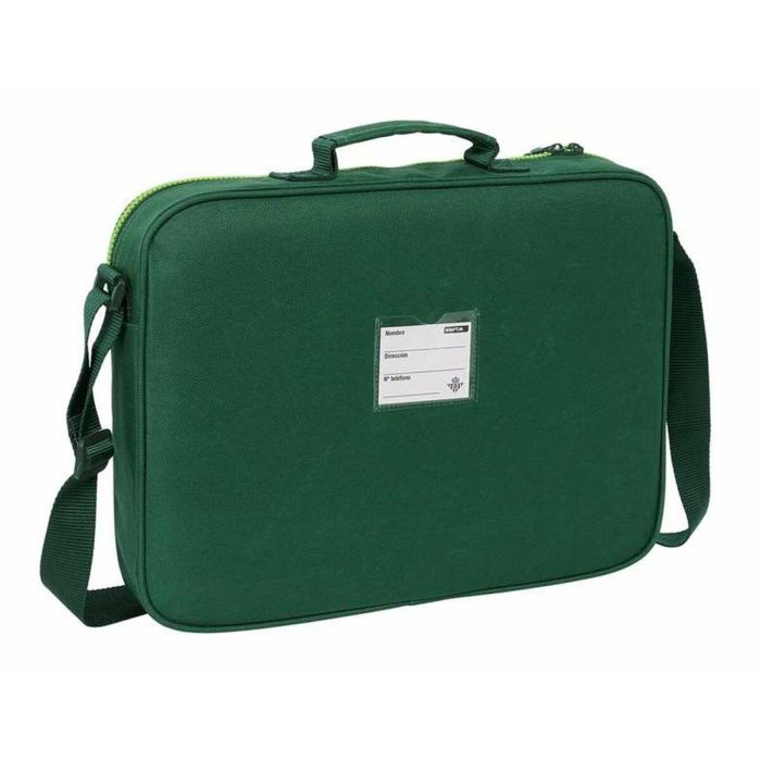 Safta Cartera Escolar Resistente Agua Real Betis Balompié 38x28x6 cm 4
