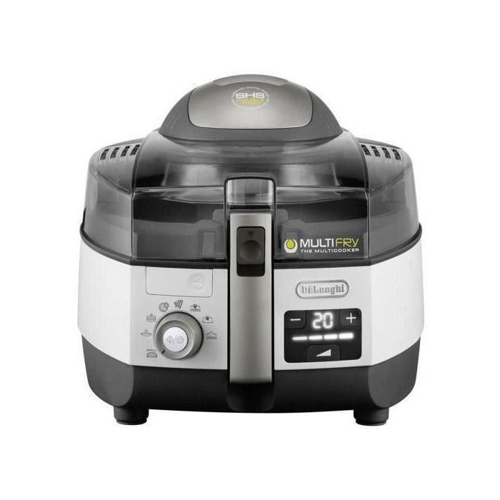 Freidora sin aceite DELONGHI FH1396 / 1 MultiFry - Blanco / Negro Freidora sin aceite DELONGHI FH1396 / 1 MultiFry - Blanco / Negro