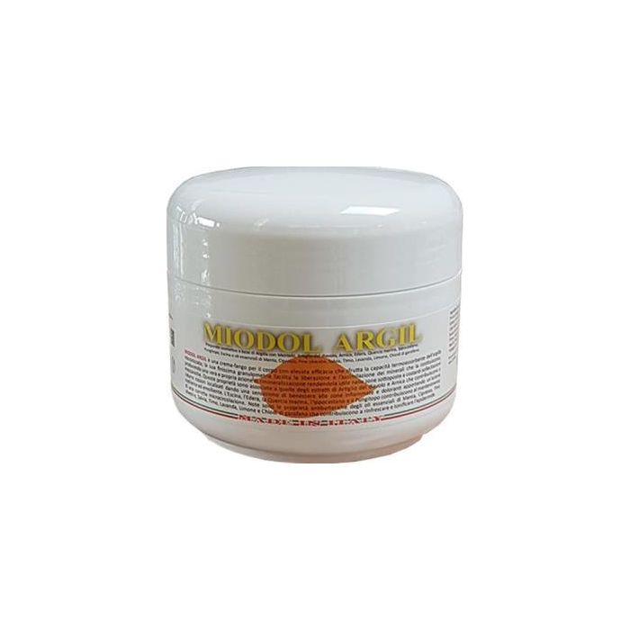 Miodol Crema-Arcilla Termoabsorbente y Remineralizante 250ml con Harpagofito y Árnica para Estrés Mecánico