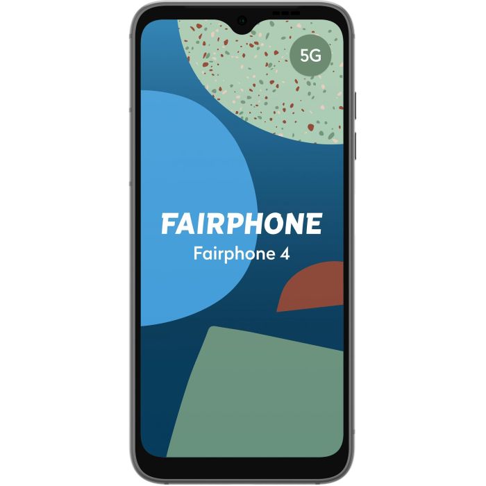 Fairphone 4 5G Smartphone Gris 128GB Almacenamiento 6GB RAM Cámara 48MP Android 11