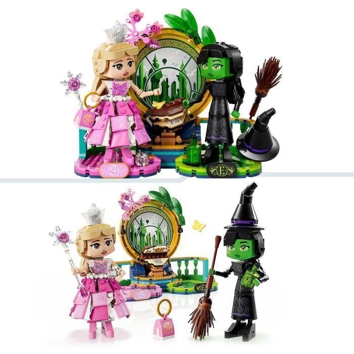 Figuras De Elphaba Y Glinda Wicked 75682 Lego 2