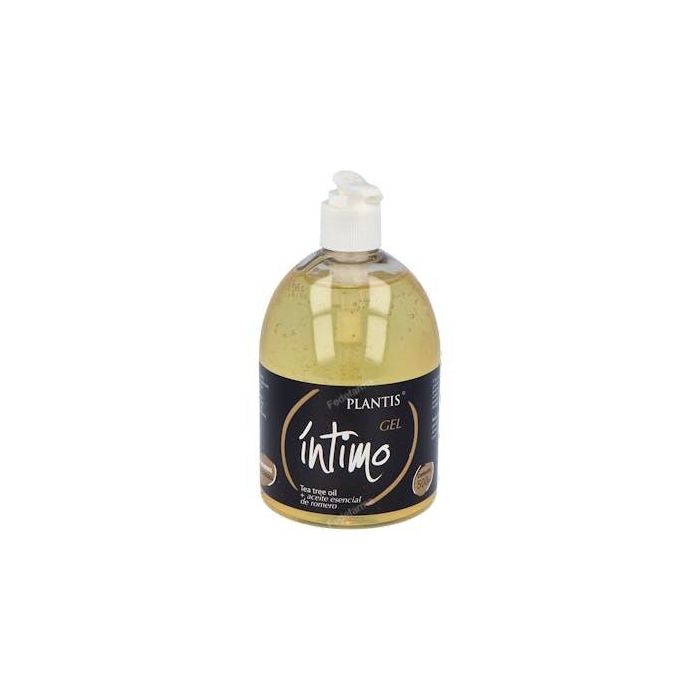 Plantis Gel Íntimo con Árbol del Té y Romero, Base Acuosa 500ml para Salud Íntima, Antihongos y Antibacteriano