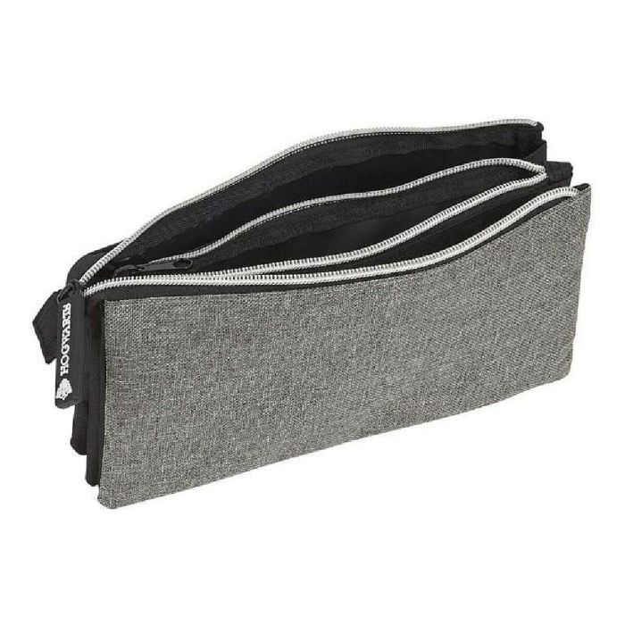 Portatodo Harry Potter Hogwarts Triple Harry Potter Negro Gris (22 x 12 x 3 cm) (22 x 3 x 12 cm) 1 Portatodo Harry Potter Hogwarts Triple Harry Potter Negro Gris (22 x 12 x 3 cm) (22 x 3 x 12 cm) 1