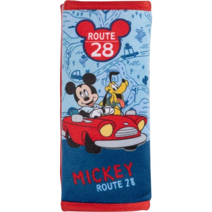 Disney Cinturón Lazo Suave Mickey CZ10629 Personalizado Lavable a Mano Poliéster Poliuretano 8x18,5x3 cm