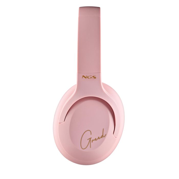 NGS ARTICAGREEDPINK Auriculares Inalámbricos Diadema Bluetooth 5.1 con Micrófono, Plegables, hasta 40h Batería, Rosa 1