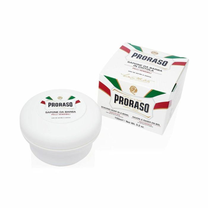 Proraso Shaving Soap Jar Sensitive Green Tea 150 mL Proraso Shaving Soap Jar Sensitive Green Tea 150 mL