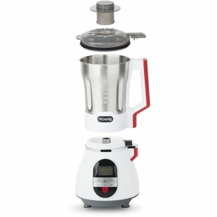 H.Koenig MXC36 HKO3760124954852 Batidora con Calefacción 900W 1,4L Acero Inoxidable 3 Velocidades + Pulse 4 H.Koenig MXC36 HKO3760124954852 Batidora con Calefacción 900W 1,4L Acero Inoxidable 3 Velocidades + Pulse 4