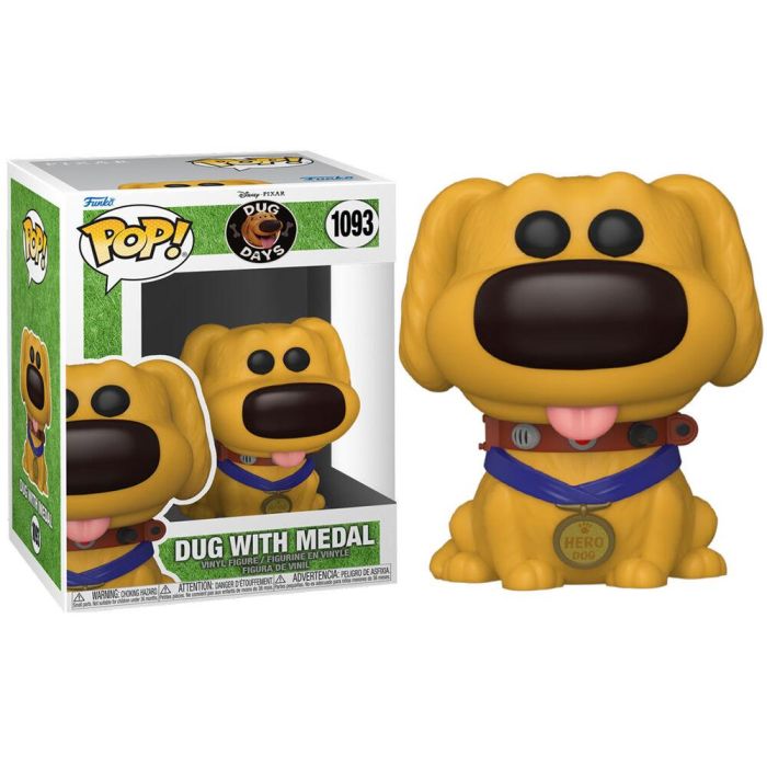 Funko POP Disney Dug Days Hero Dug Figura de Vinilo 9cm 1 Funko POP Disney Dug Days Hero Dug Figura de Vinilo 9cm 1