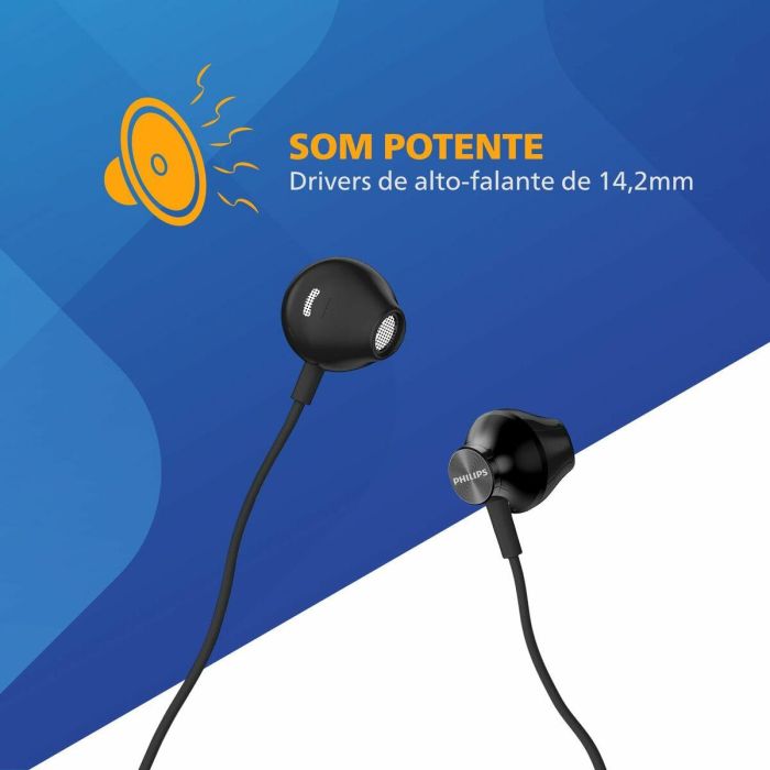 Auriculares Philips TAUE101BK/00 Negro 4 Auriculares Philips TAUE101BK/00 Negro 4